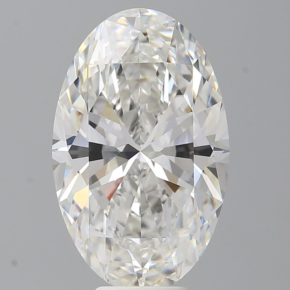 7.60 ct. oval Lab Grown Diamond front image