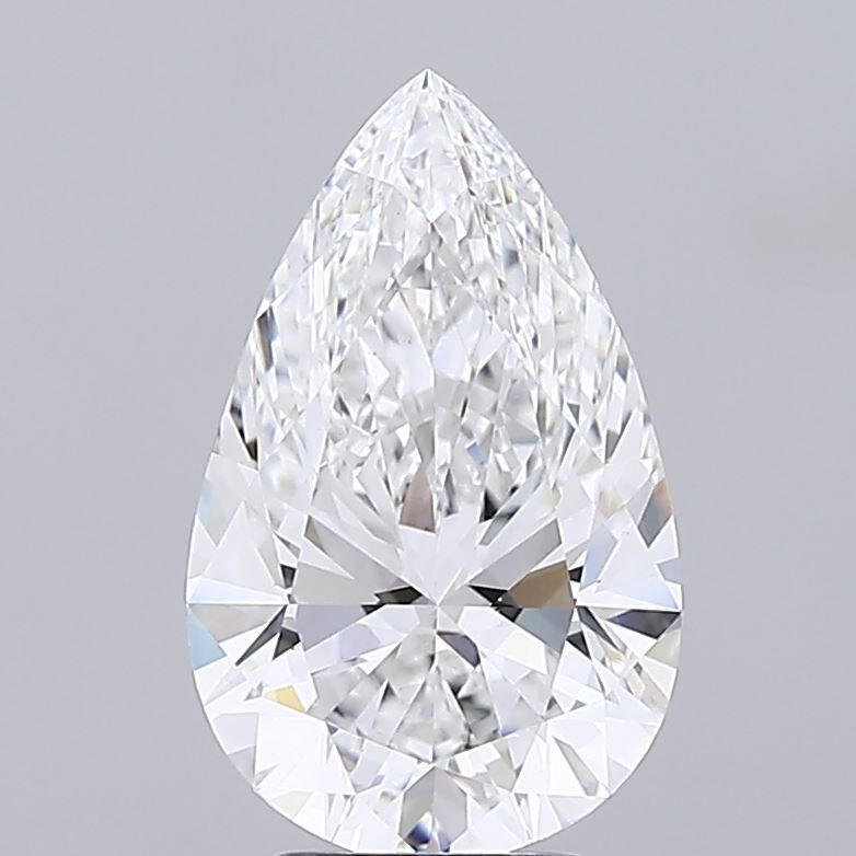 4.04 ct. pear Lab Grown Diamond front image