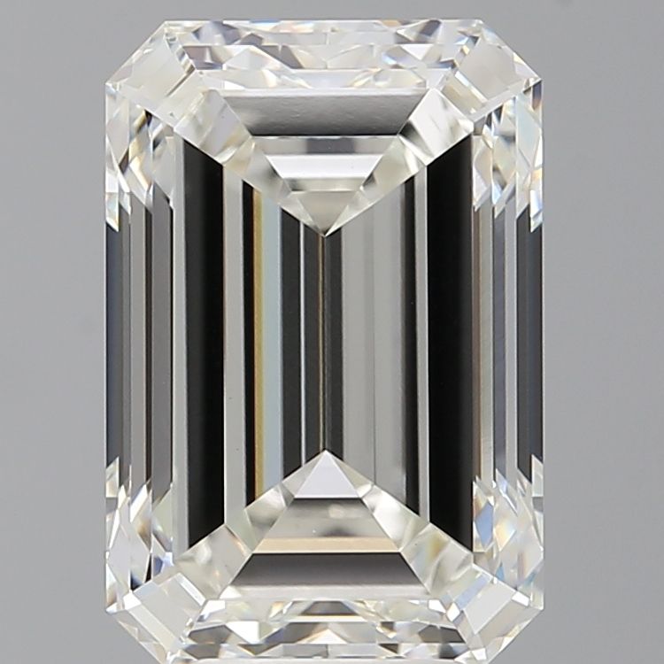 6.57 ct. emerald Lab Grown Diamond front image