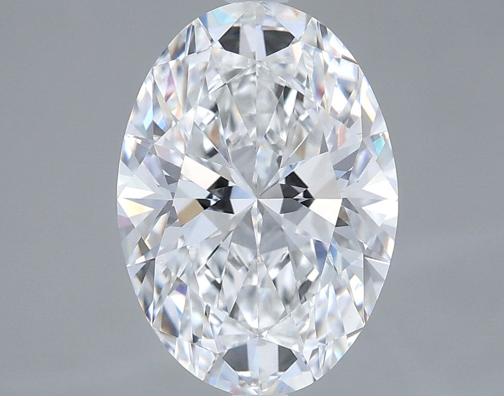 3.05 ct. oval Lab Grown Diamond front image