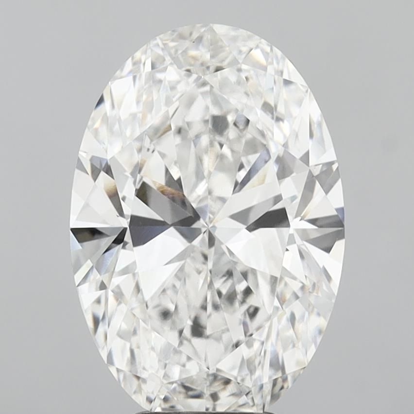 5.10 ct. oval Lab Grown Diamond front image