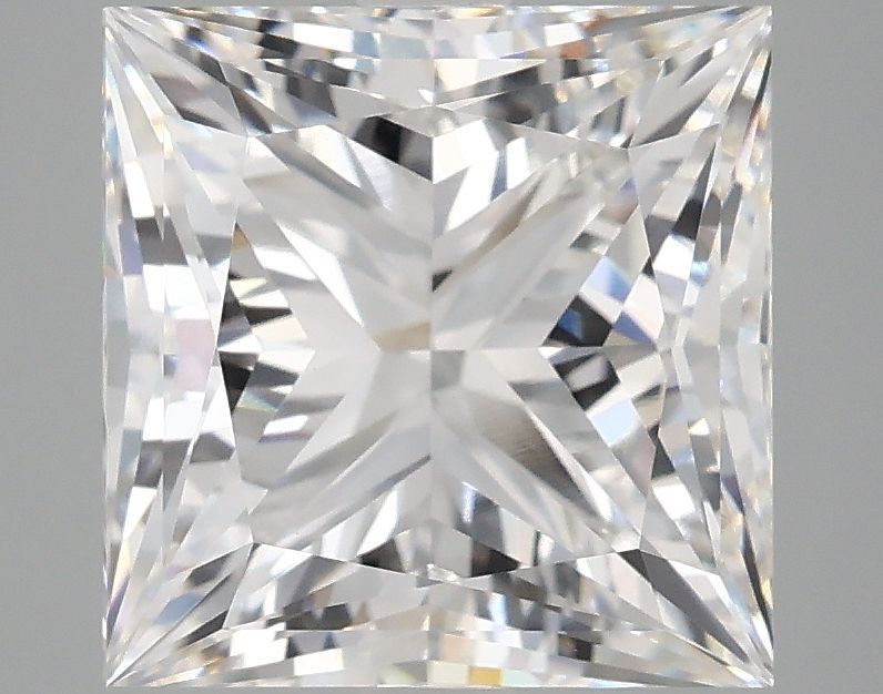 4.75 ct. princess Lab Grown Diamond front image