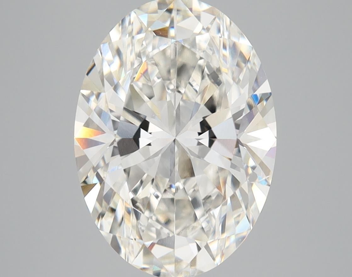 3.70 ct. oval Lab Grown Diamond front image