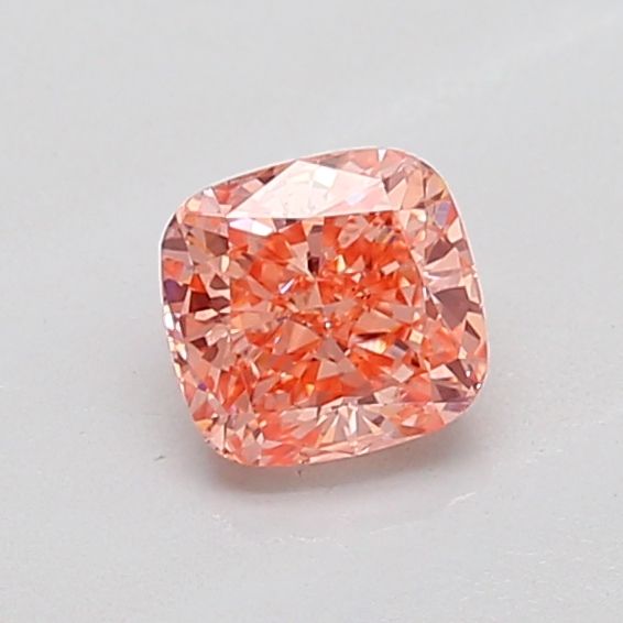 0.51 CT Fancy Vivid Pink CUSHION MODIFIED