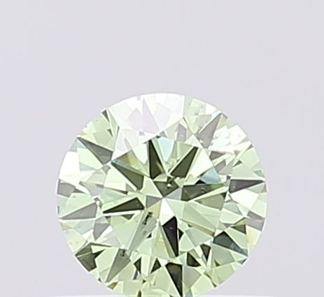 0.5 CT Fancy Vivid Green ROUND