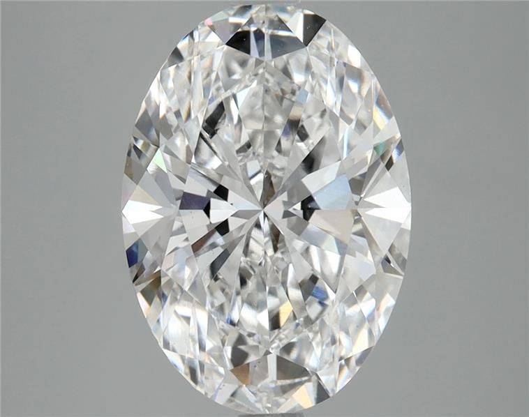 3.90 ct. oval Lab Grown Diamond front image