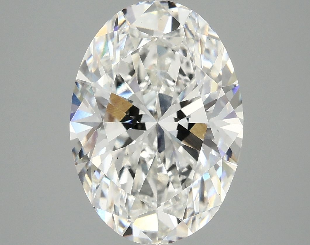 4.03 ct. oval Lab Grown Diamond front image