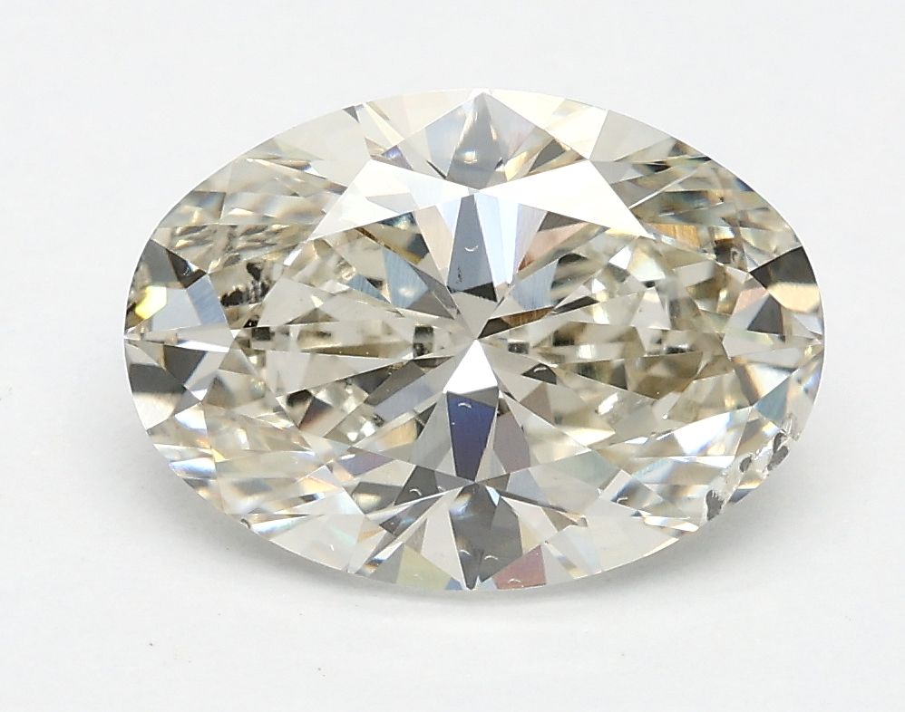2.11 ct. oval Lab Grown Diamond front image