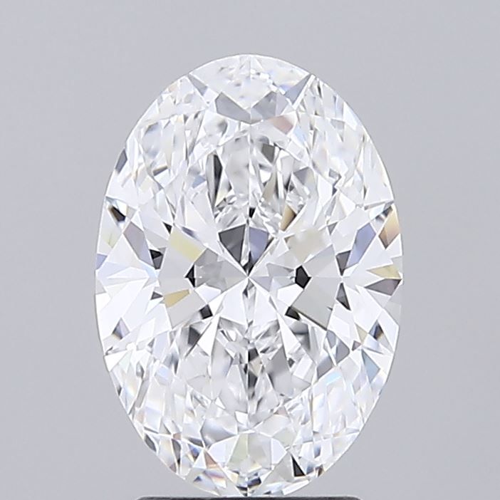 2.55 ct. oval Lab Grown Diamond front image