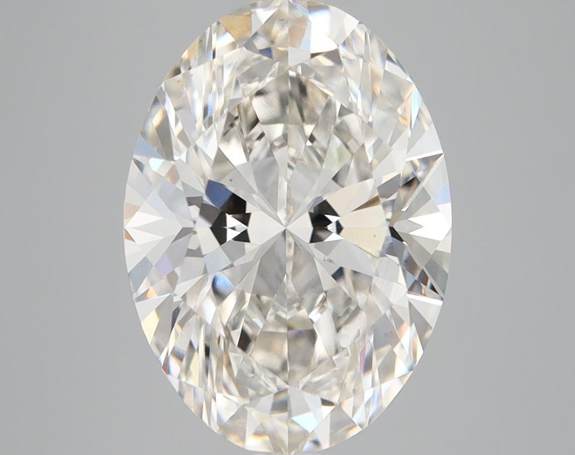 4.07 ct. oval Lab Grown Diamond front image