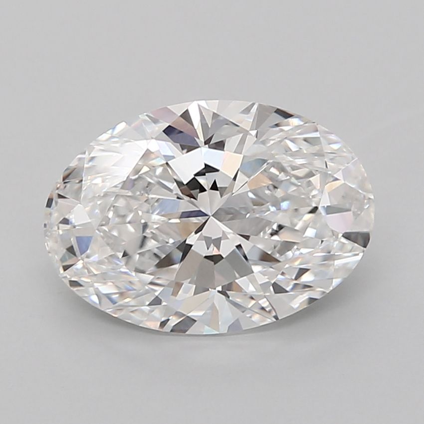 3.07 ct. oval Lab Grown Diamond front image