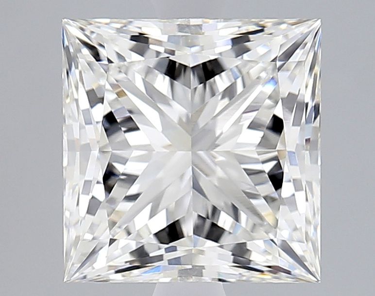 2.73 ct. princess Lab Grown Diamond front image