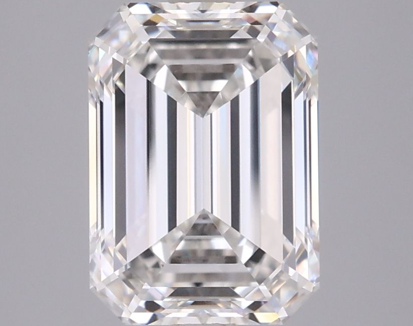 3.02 ct. emerald Lab Grown Diamond front image
