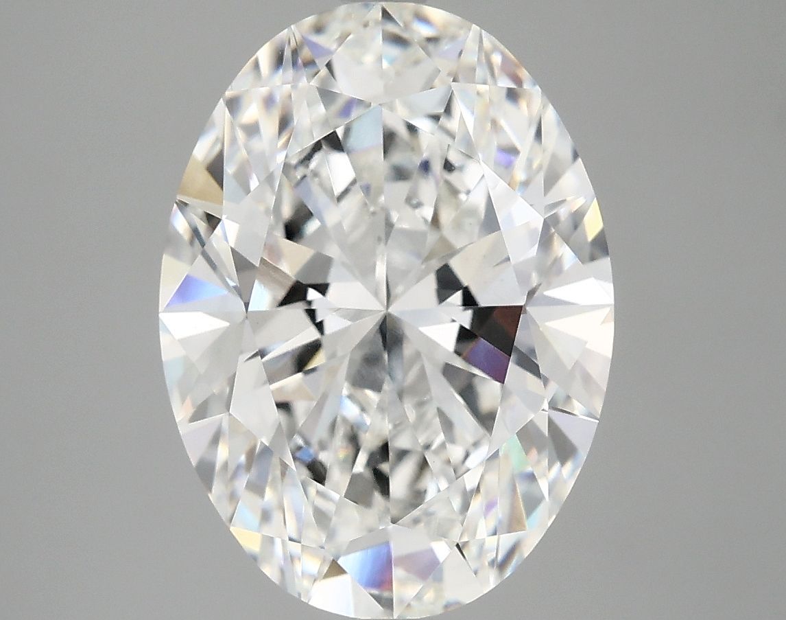 5.04 ct. oval Lab Grown Diamond front image