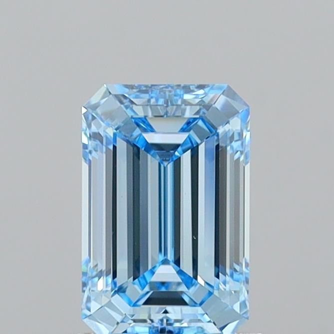 1.12 CT Fancy Vivid Blue EMERALD