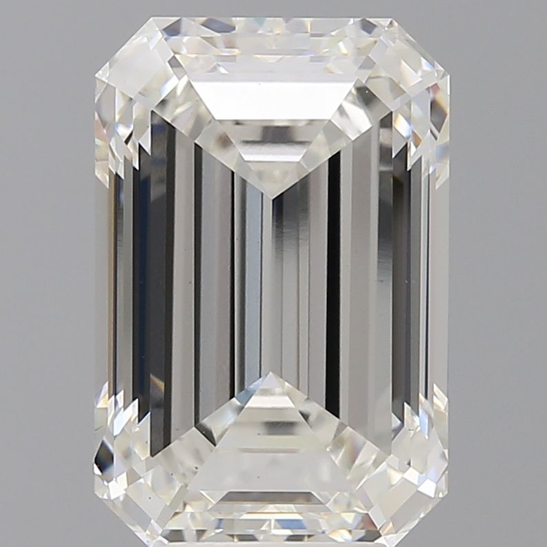 7.55 ct. emerald Lab Grown Diamond front image