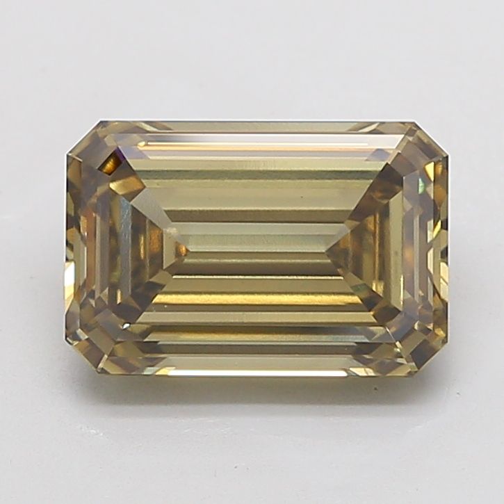 5.55 ct. emerald Lab Grown Diamond front image