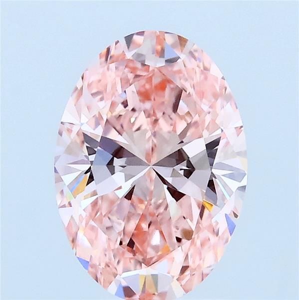 1.6 CT Fancy Vivid Pink OVAL