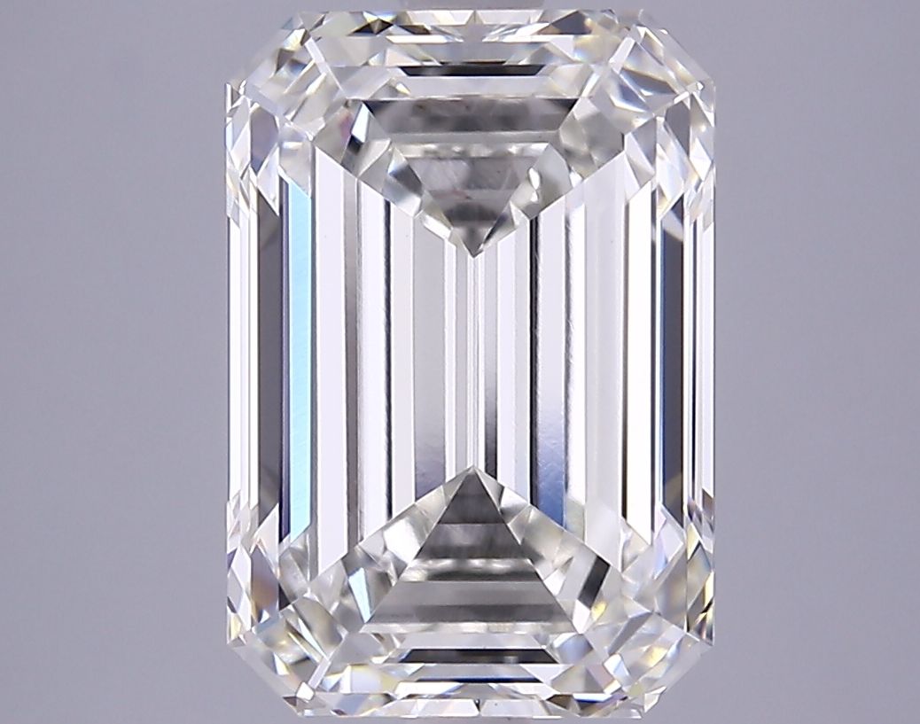 5.07 ct. emerald Lab Grown Diamond front image