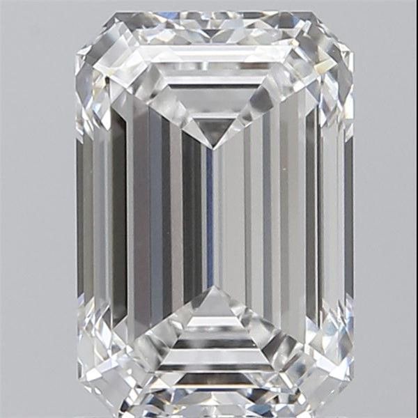 3.54 ct. emerald Lab Grown Diamond front image