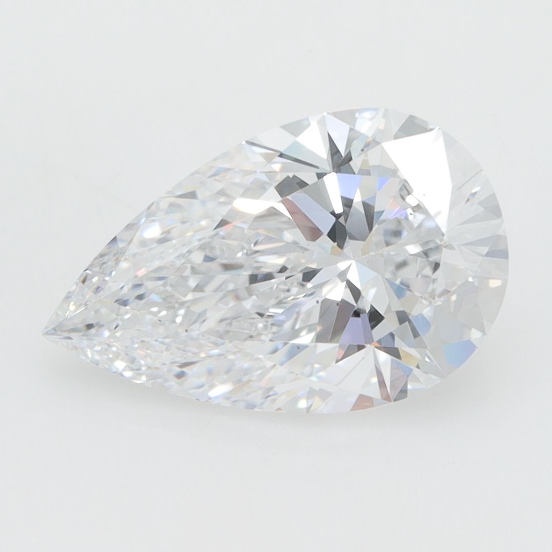 2.10 ct. pear Lab Grown Diamond front image