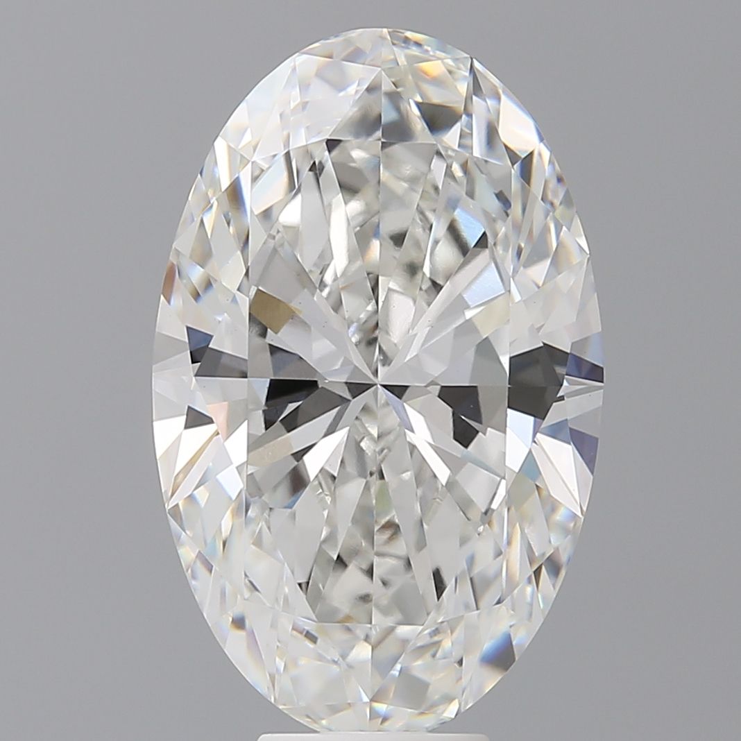 9.09 ct. oval Lab Grown Diamond front image