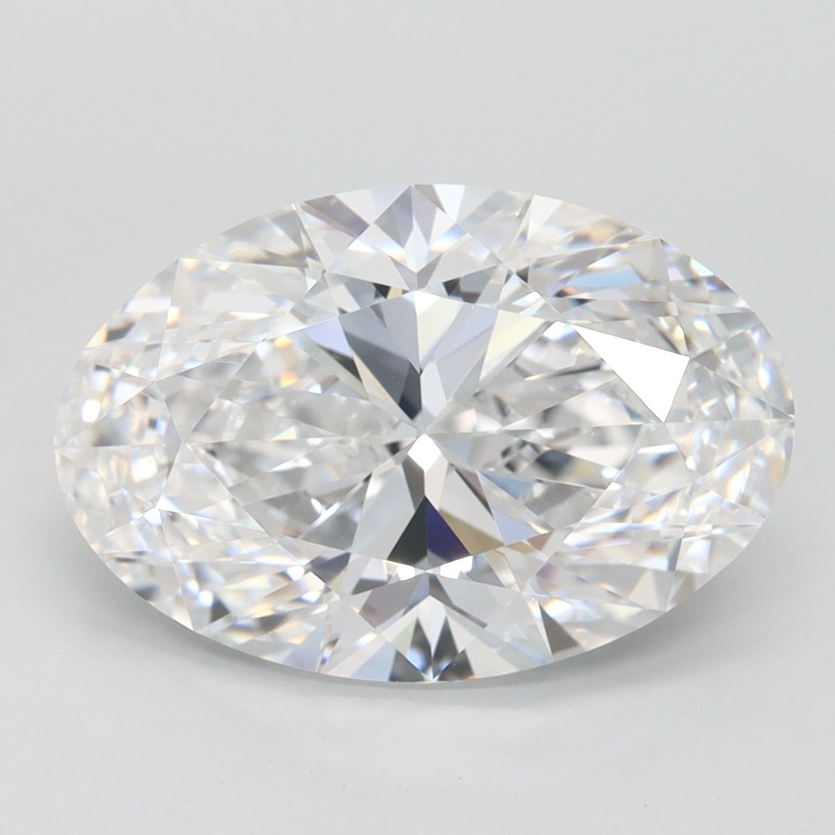 3.47 ct. oval Lab Grown Diamond front image