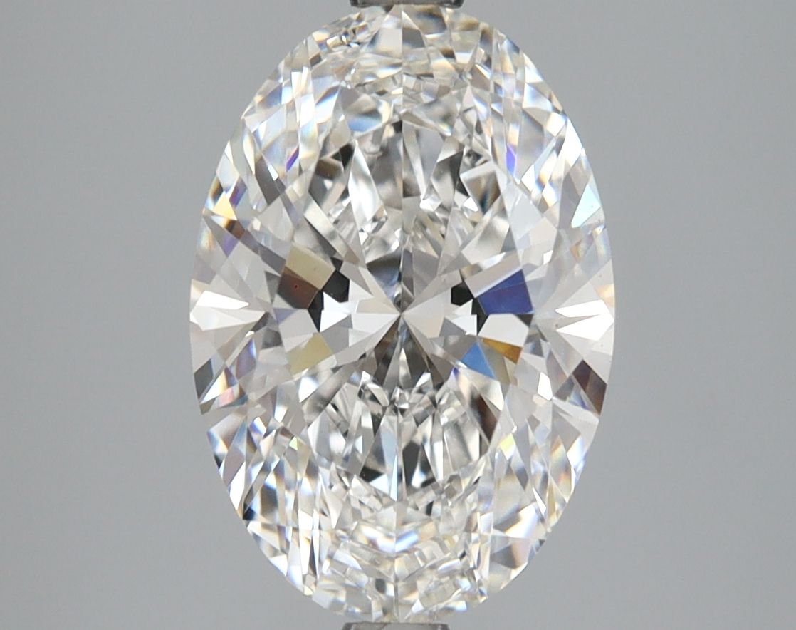 3.08 ct. oval Lab Grown Diamond front image