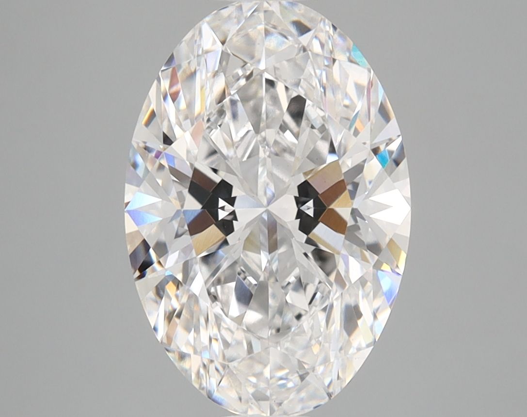 3.08 ct. oval Lab Grown Diamond front image