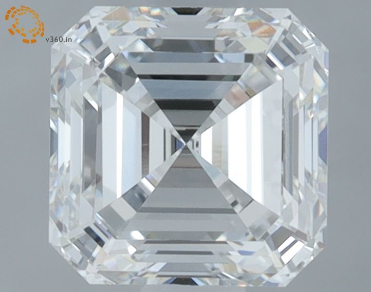 1.1 ct lab-grown Asscher Diamond
