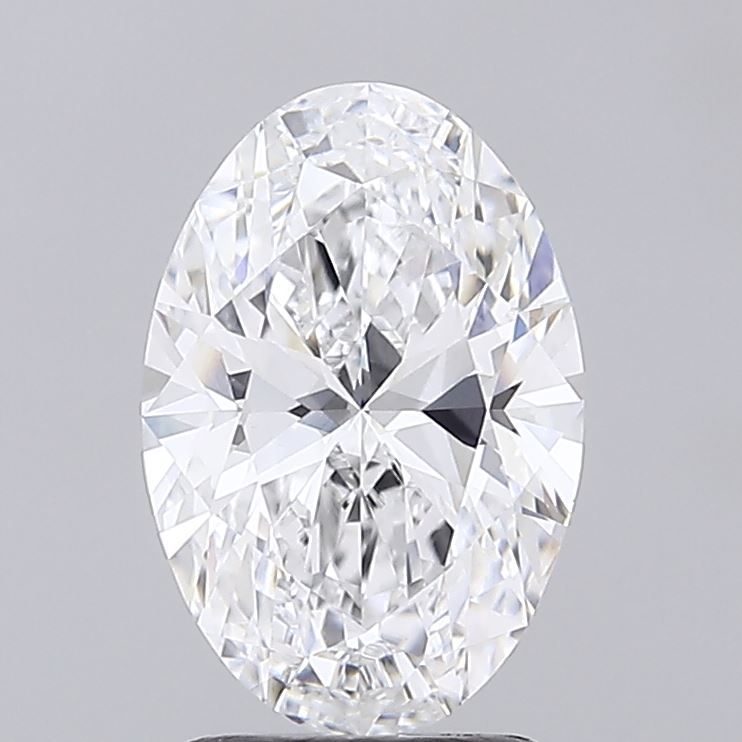 2.03 ct. oval Lab Grown Diamond front image