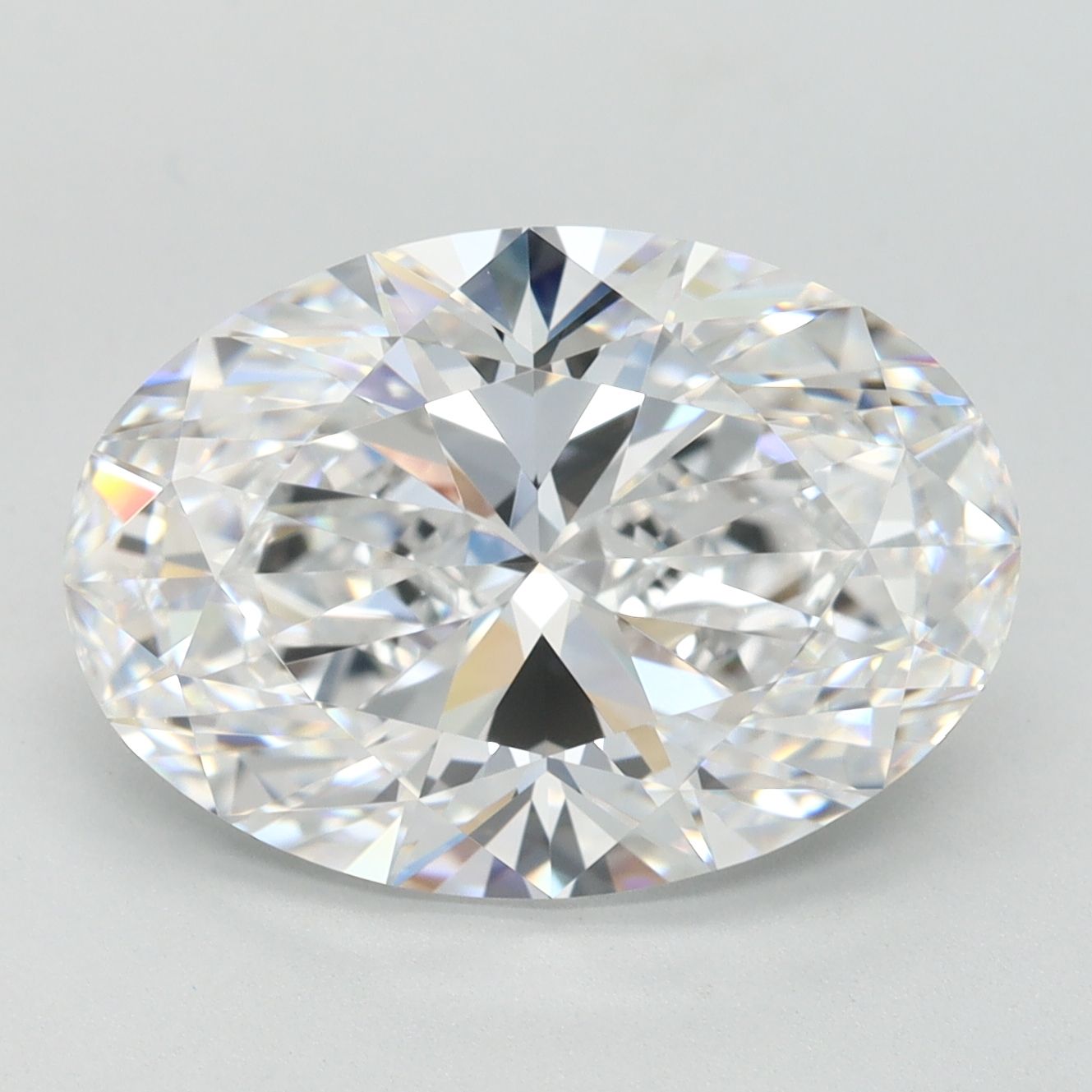 5.08 ct. oval Lab Grown Diamond front image