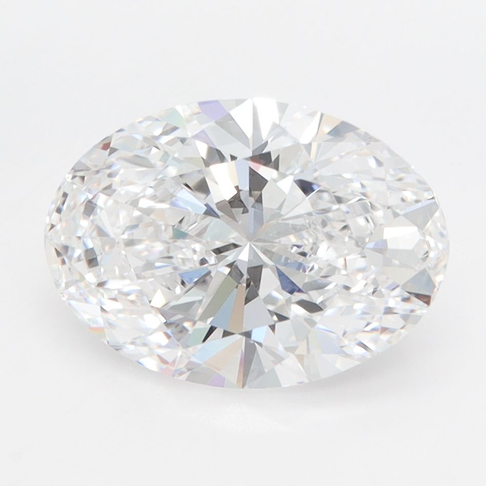 2.65 ct. oval Lab Grown Diamond front image