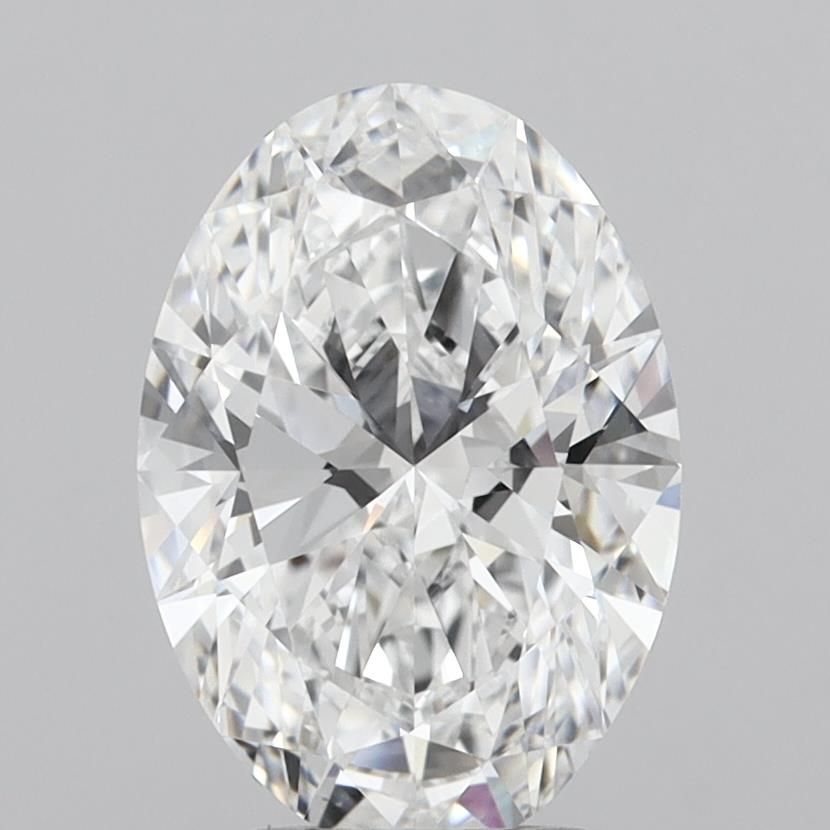 3.02 ct. oval Lab Grown Diamond front image