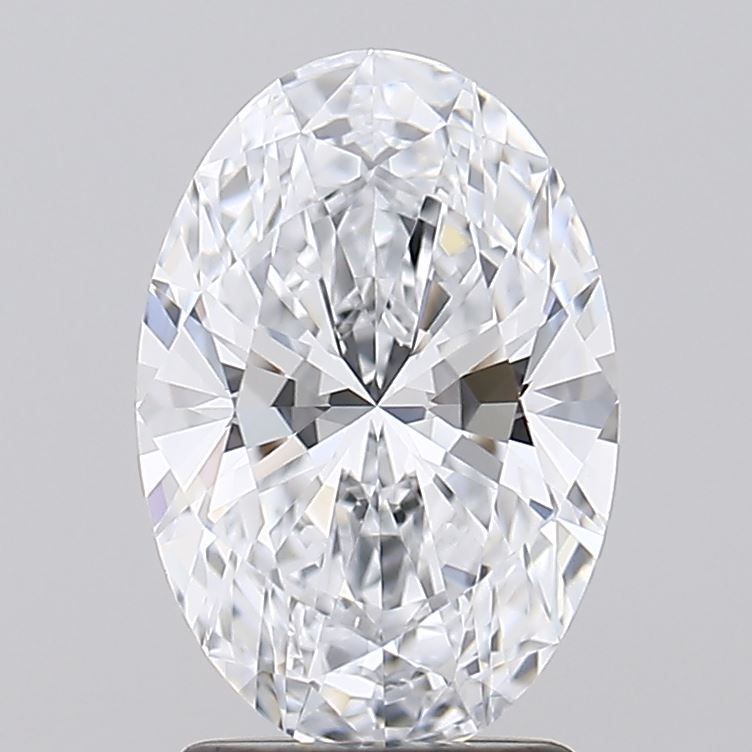 2.01 ct. oval Lab Grown Diamond front image