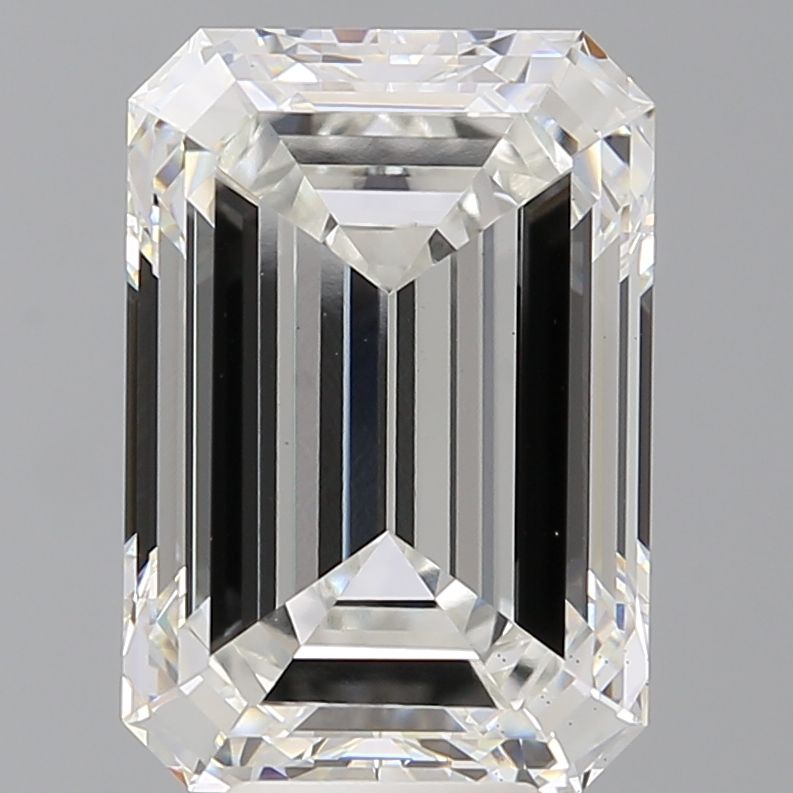 7.60 ct. emerald Lab Grown Diamond front image