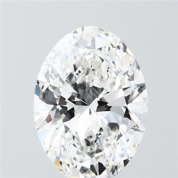 3.04 ct. oval Lab Grown Diamond front image
