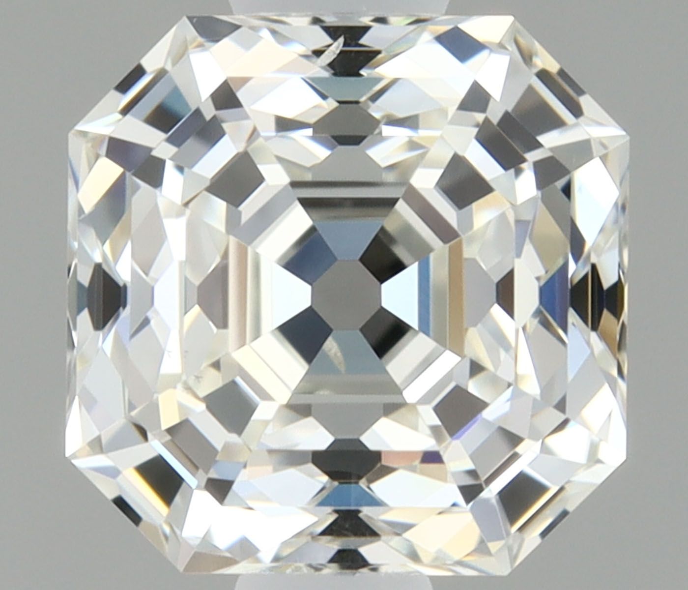 Diamant Asscher 0.90 ct - Couleur J - Pureté SI1