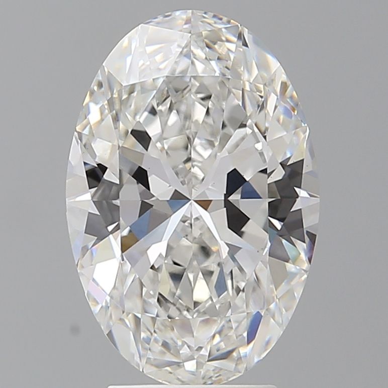 4.07 ct. oval Lab Grown Diamond front image