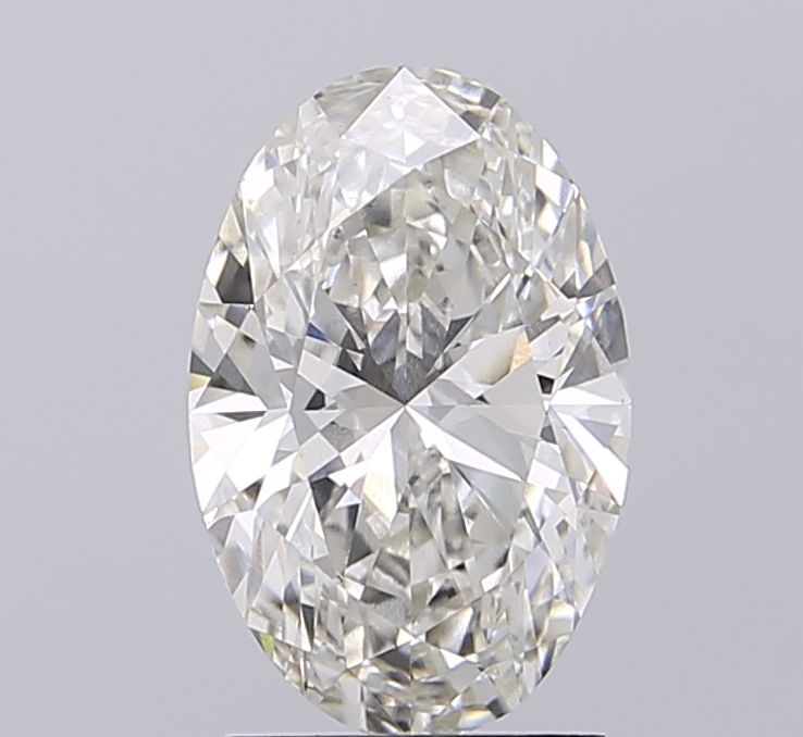 2.08 ct. oval Lab Grown Diamond front image