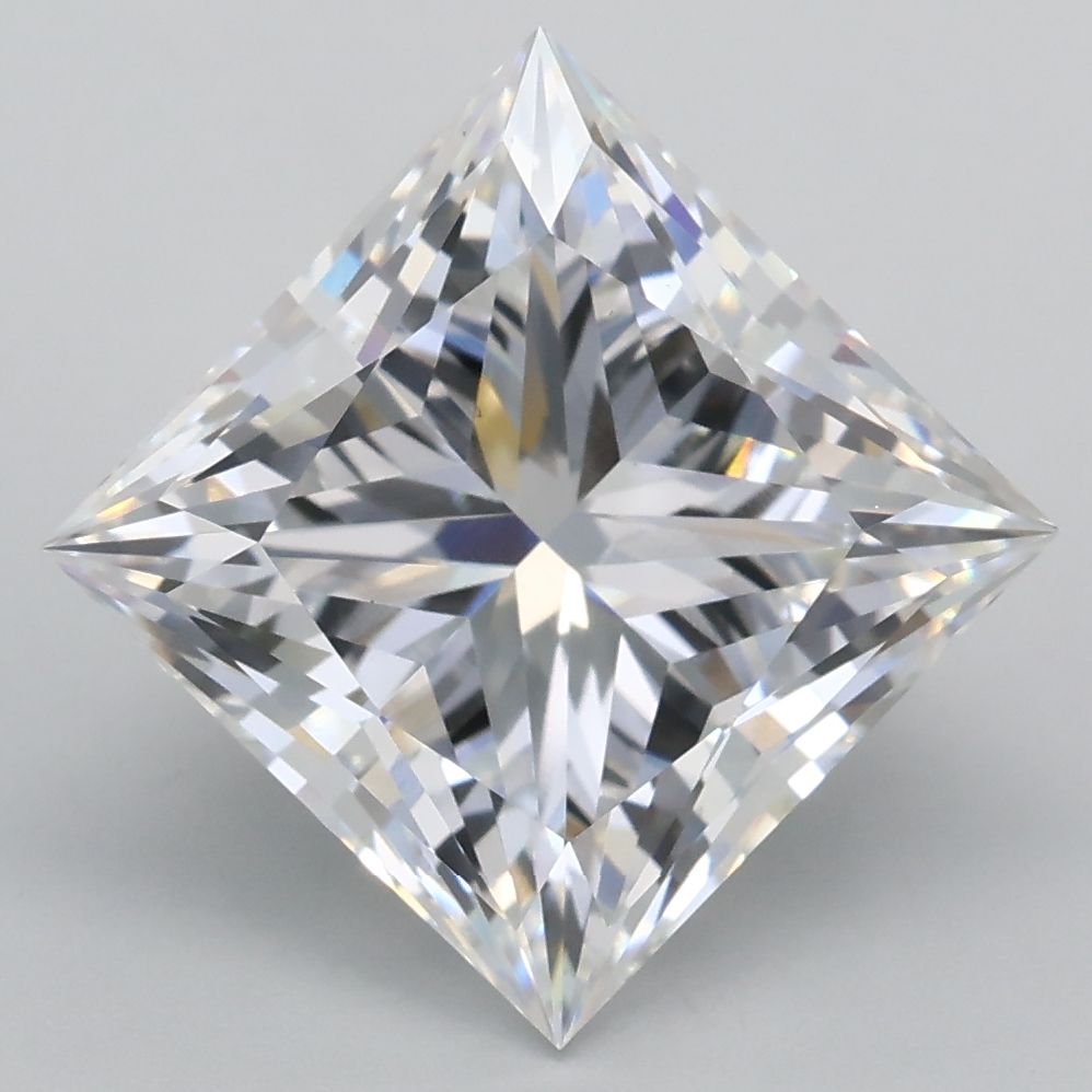 4.09 ct. princess Lab Grown Diamond front image
