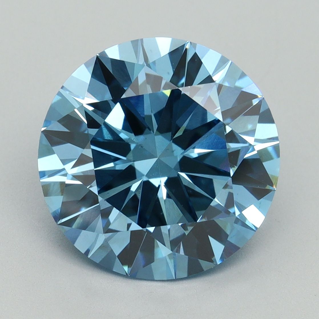 5.09 ct. round Lab Grown Diamond front image