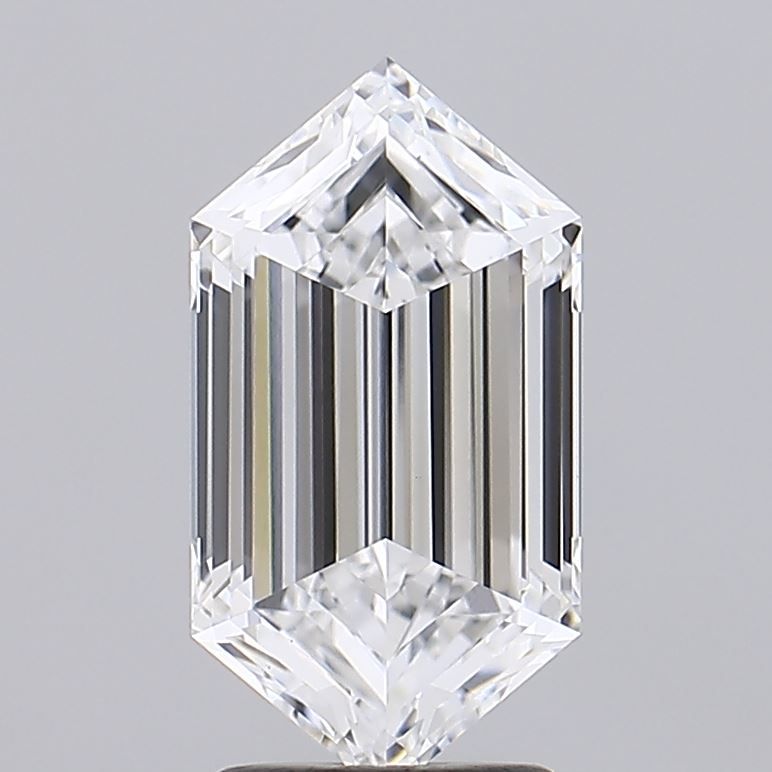 2.75 ct lab-grown Hexagonal Diamond