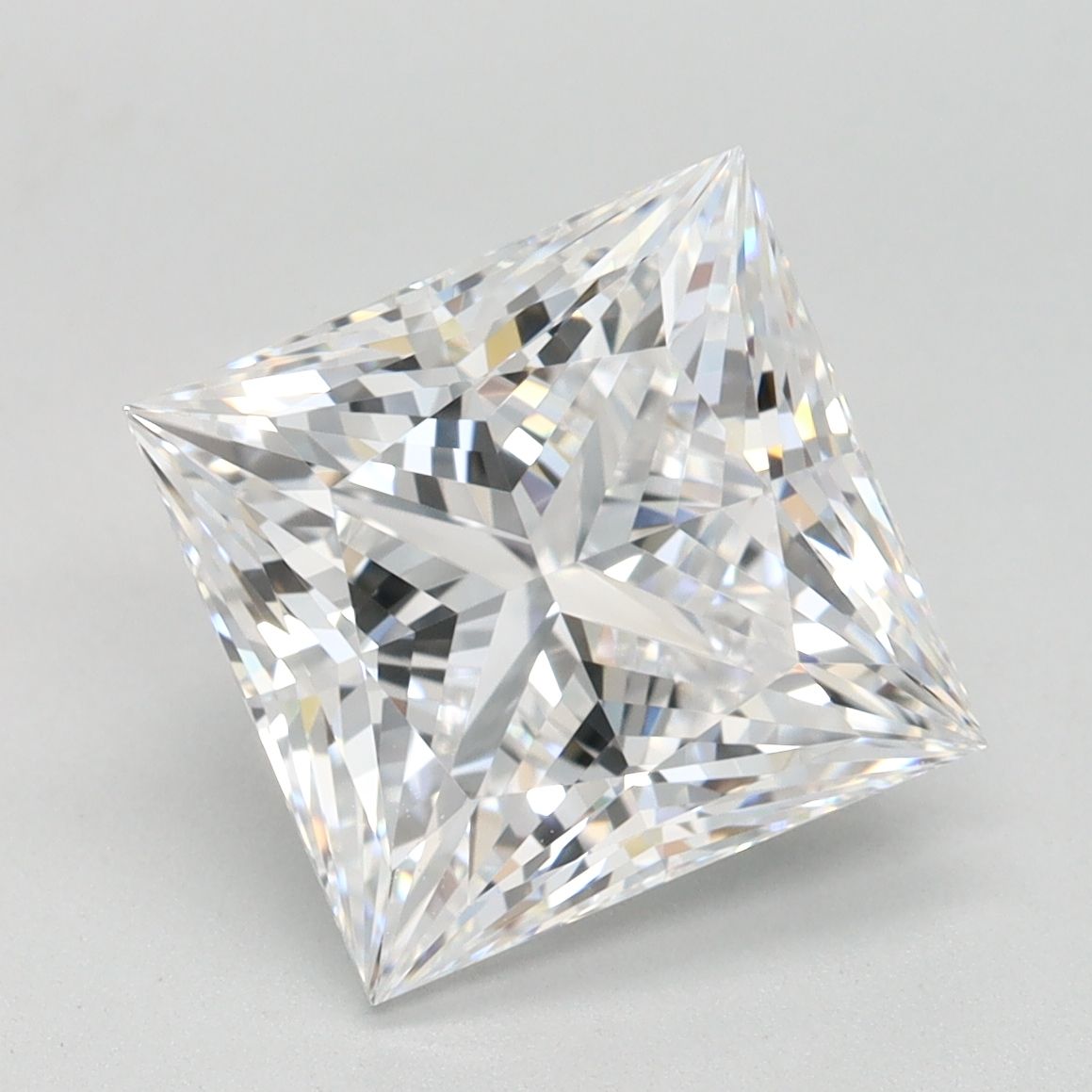 3.42 ct. princess Lab Grown Diamond front image