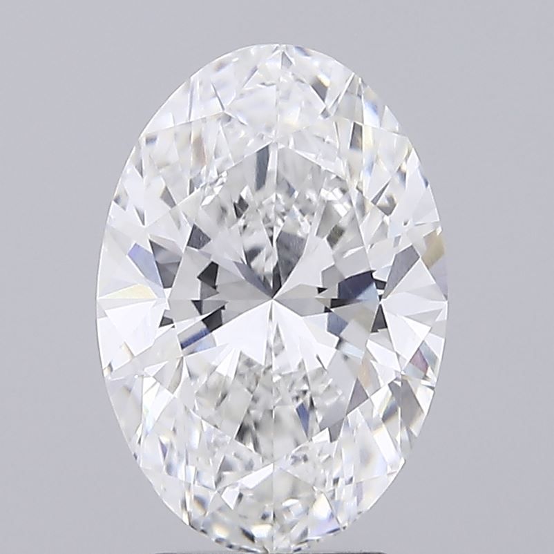 4.02 ct. oval Lab Grown Diamond front image