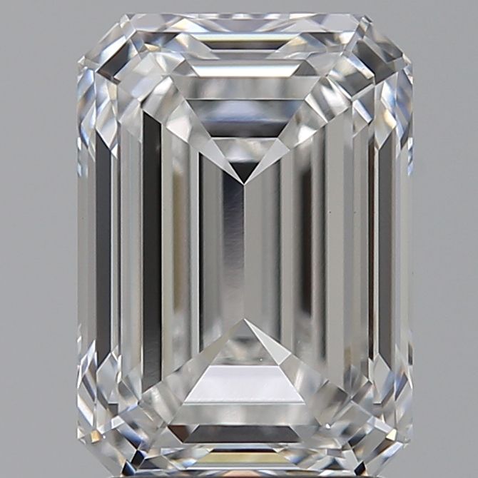 2.54 ct. emerald Lab Grown Diamond front image