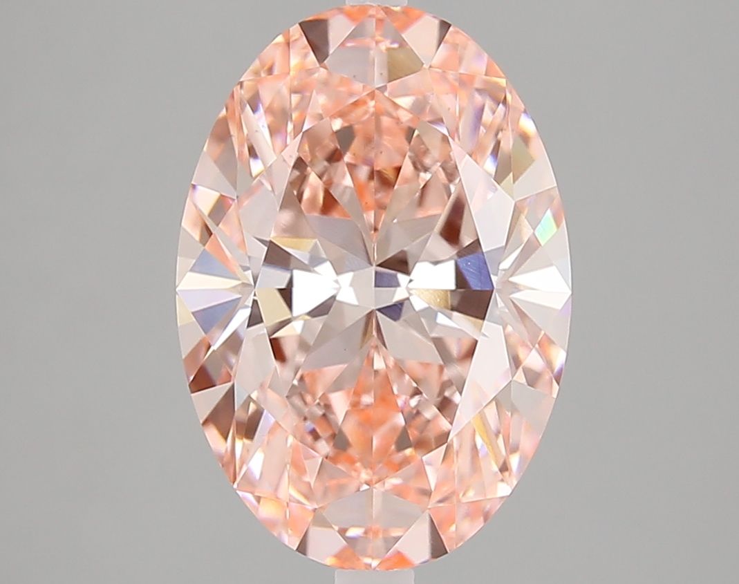 3.83 ct. oval Lab Grown Diamond front image
