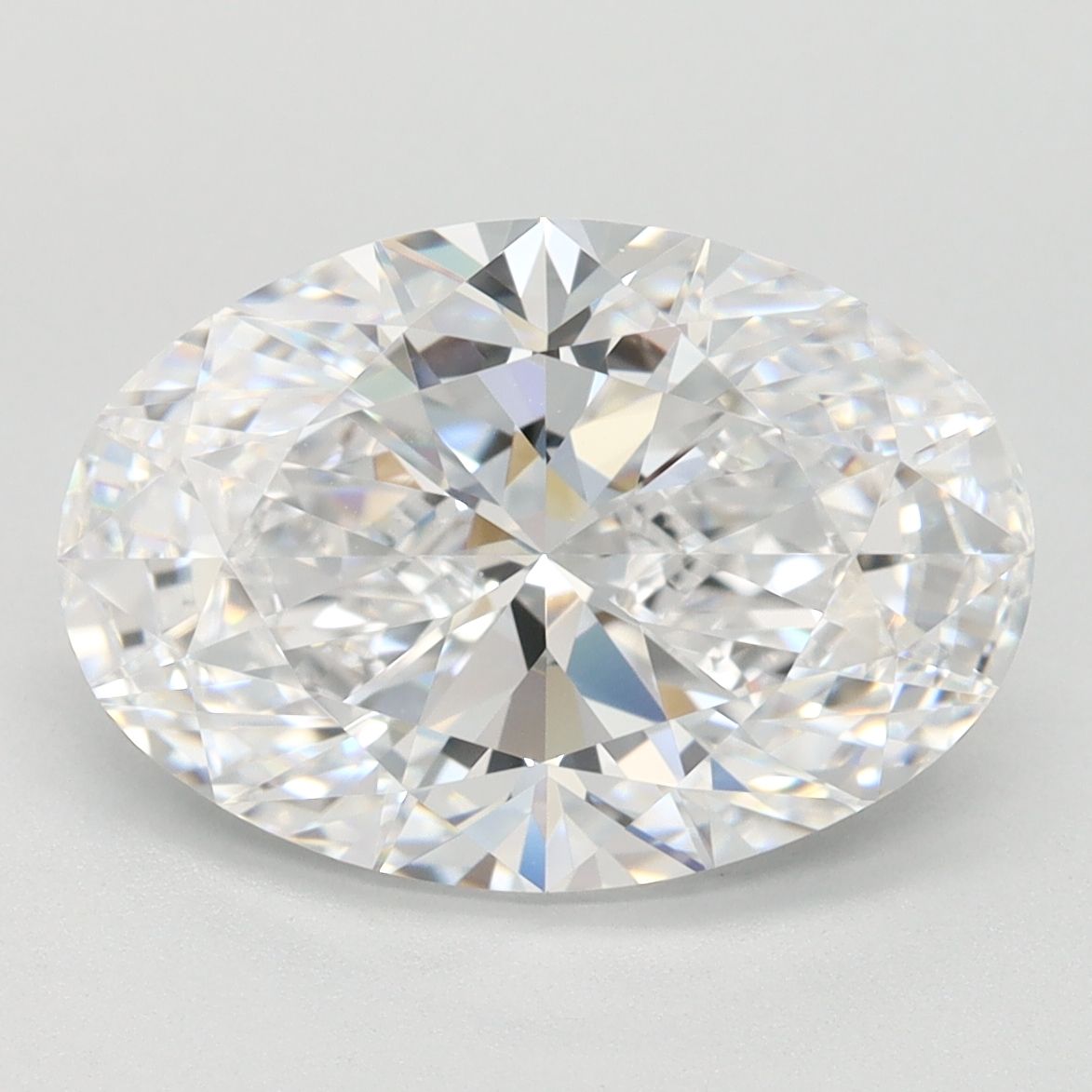 3.67 ct. oval Lab Grown Diamond front image