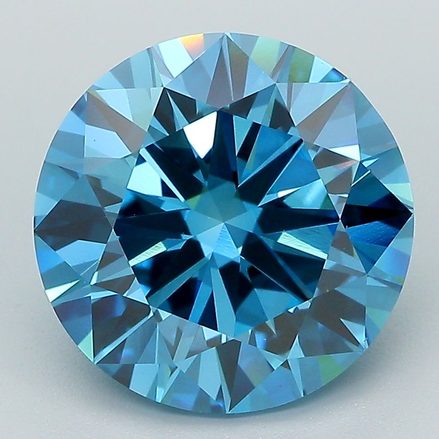 5.00 ct. round Lab Grown Diamond front image