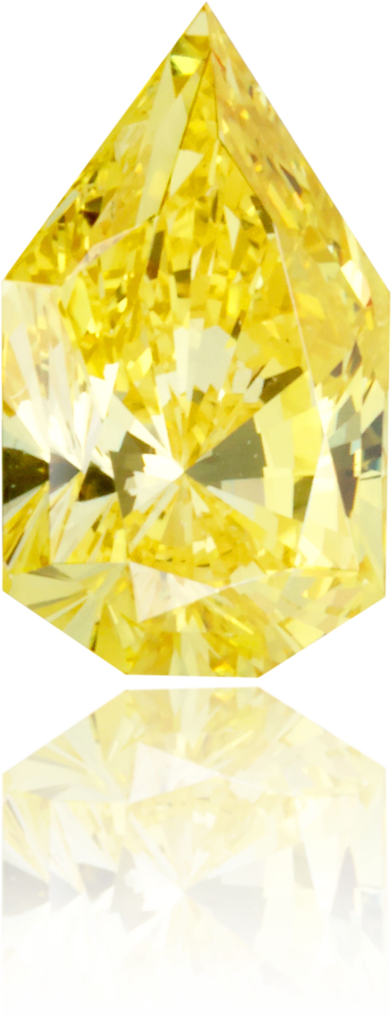 Diament 0.57 ct Fancy Vivid Yellow/SI2